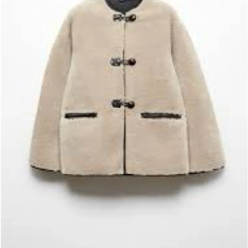 Mango Tan Shearling Jacket Cozy and Stylish - Picture 2 of 10